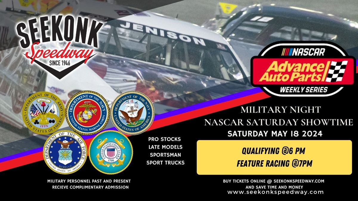 Military Night \/ NASCAR Saturday Night Showdown Race #3