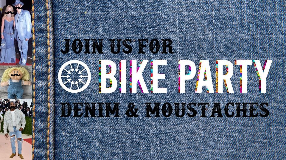 Bike Party :: Denim & Moustaches