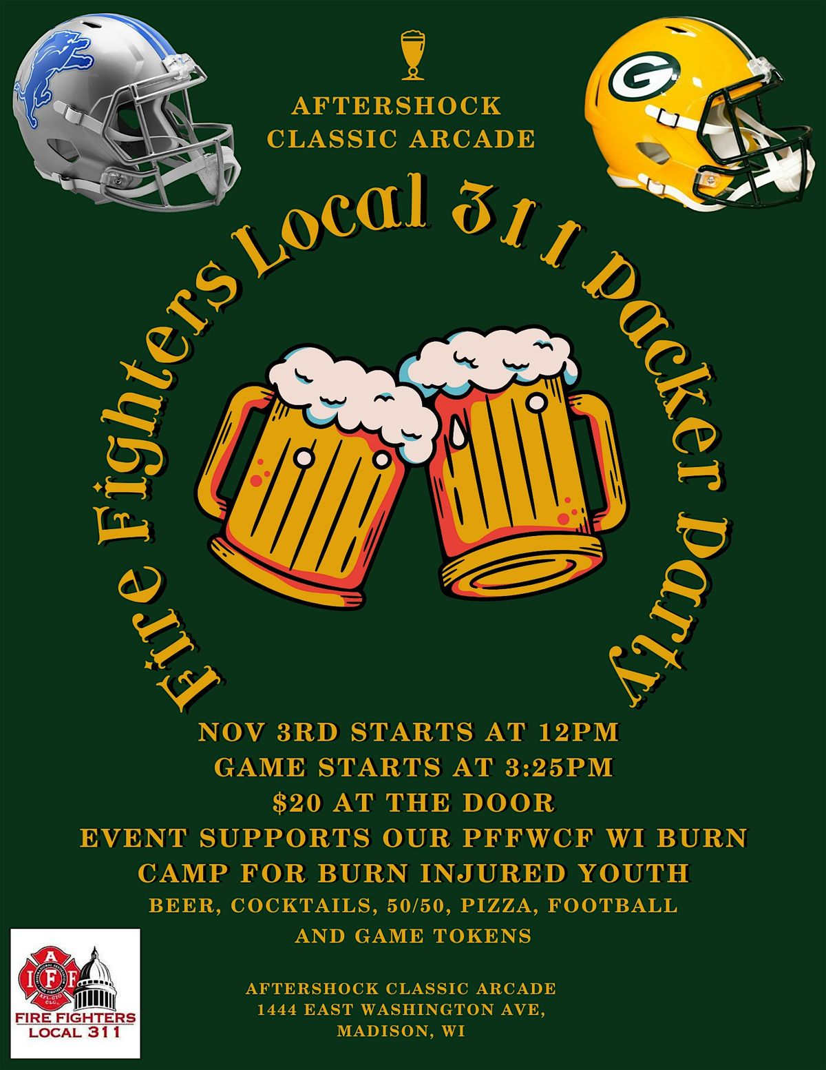 Fire Fighters Local 311 Burn Camp Packer Party