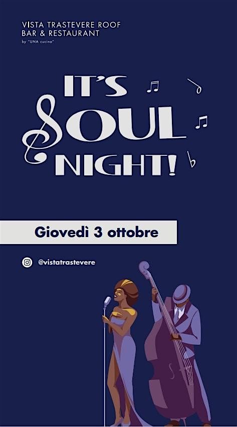 IT'S SOUL NIGHT with SOUL & GROOVE DUO