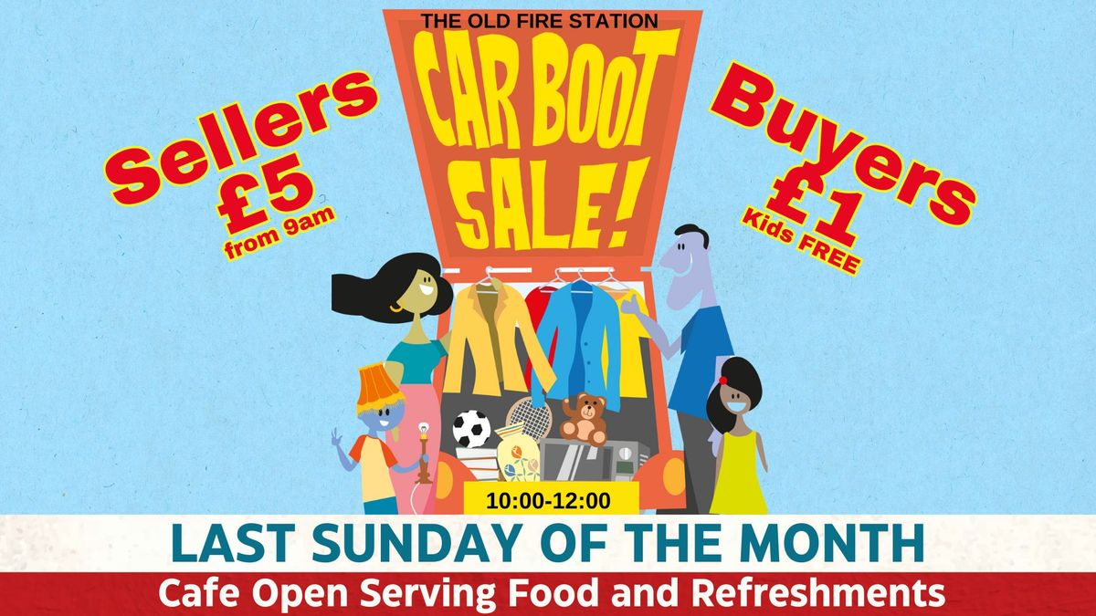 CAR BOOT SALE ** CARS \u00a35 ** \u00a31 ENTRY KIDS FREE