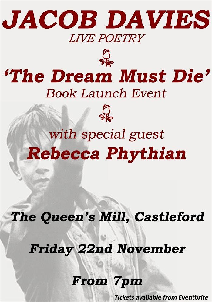 Jacob Davies LIVE - 'The Dream Must Die' Book Launch