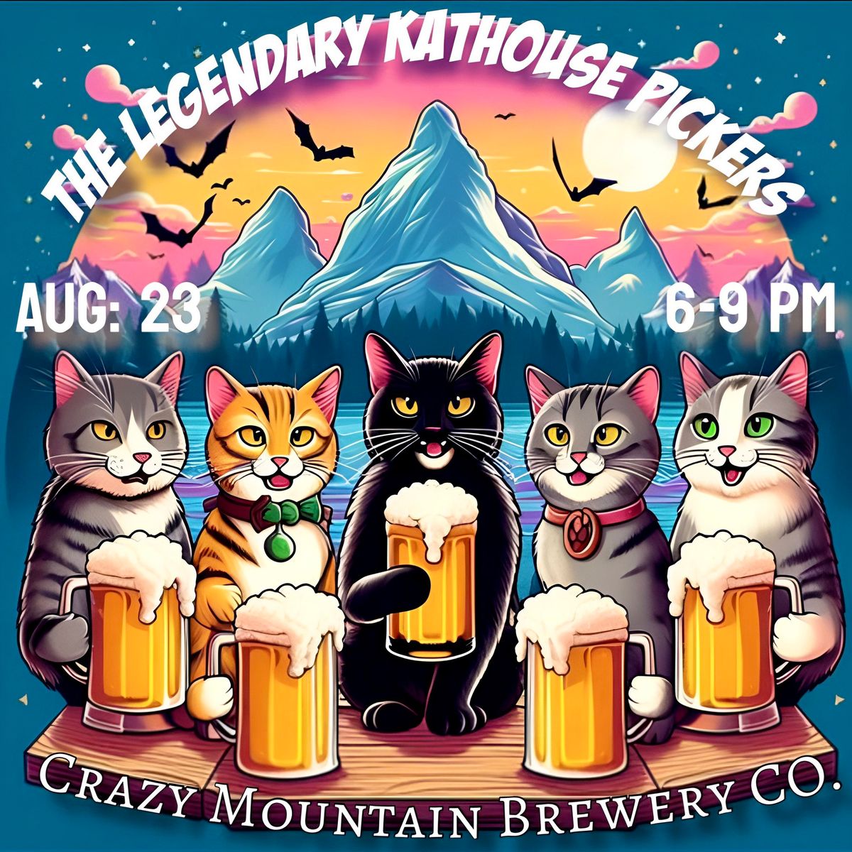 Crazy Mountain Brewery CO. w\/ The Legendary Kathouse Pickers
