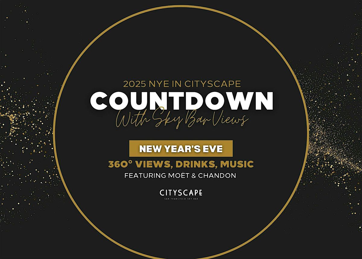 2025 NYE in Cityscape | COUNTDOWN W\/ 360\u00b0 SKY BAR VIEWS ft. Mo\u00ebt & Chandon