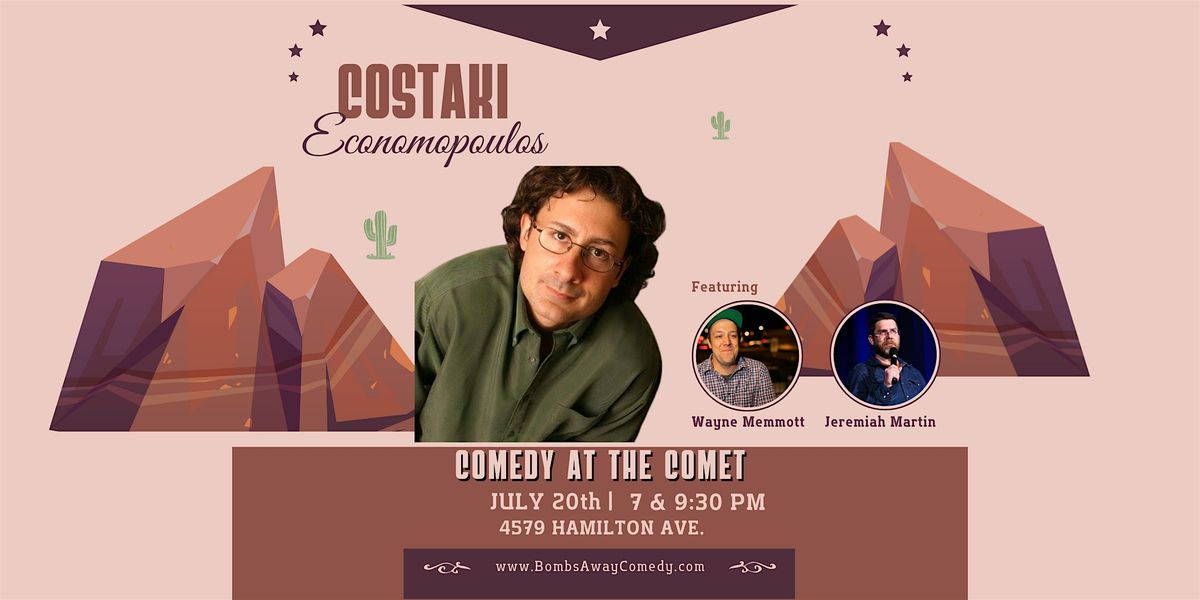 Costaki Economopoulos | Comedy @ The Comet