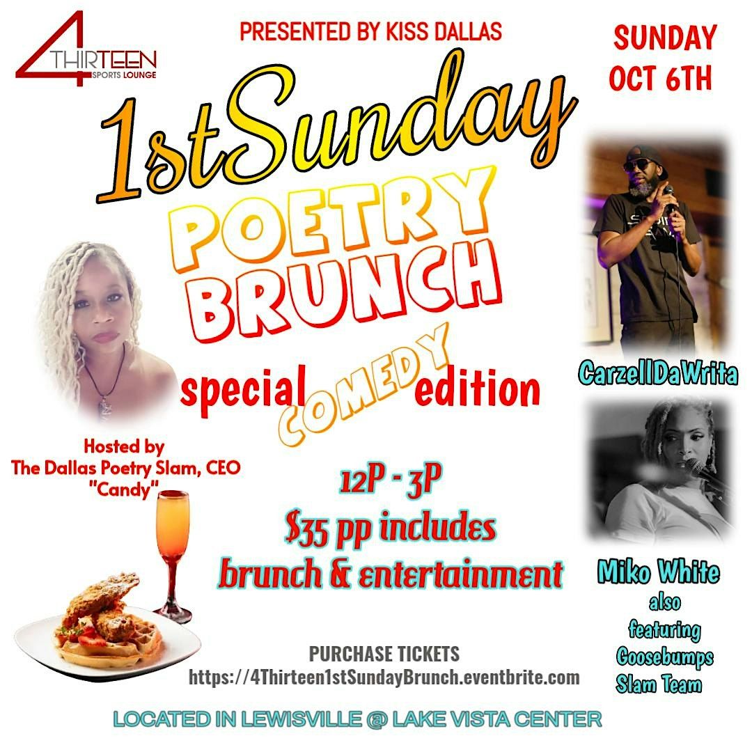 1st Sunday Jazz and Poetry Brunch