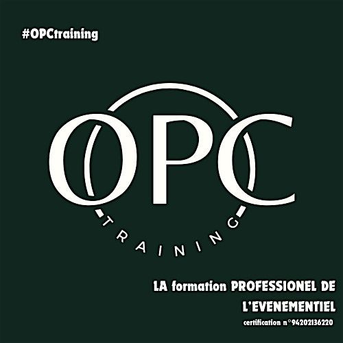 OPC TRAINING formation professionnel de l'\u00e9v\u00e8nementiel