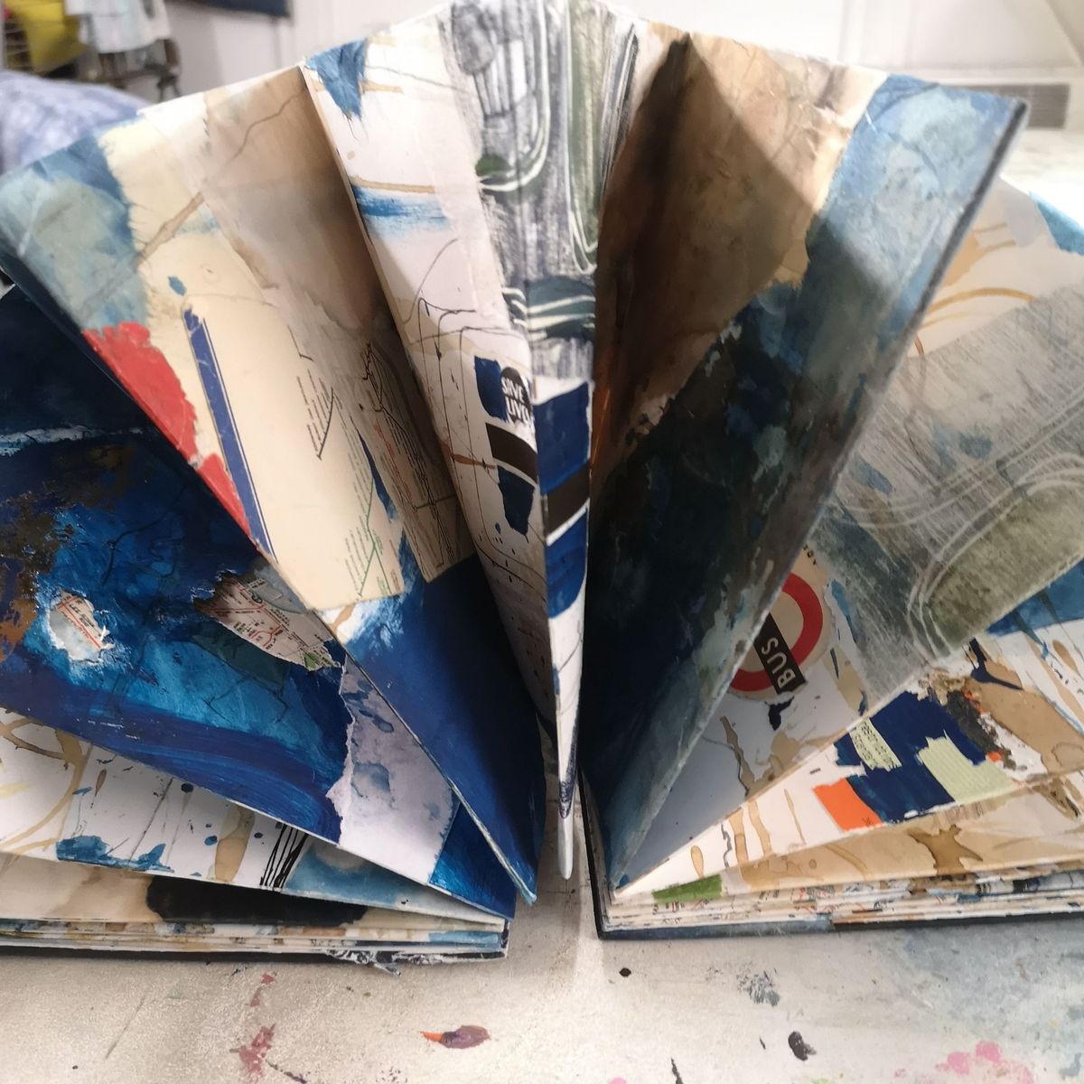 Concertina Sketchbook Workshop