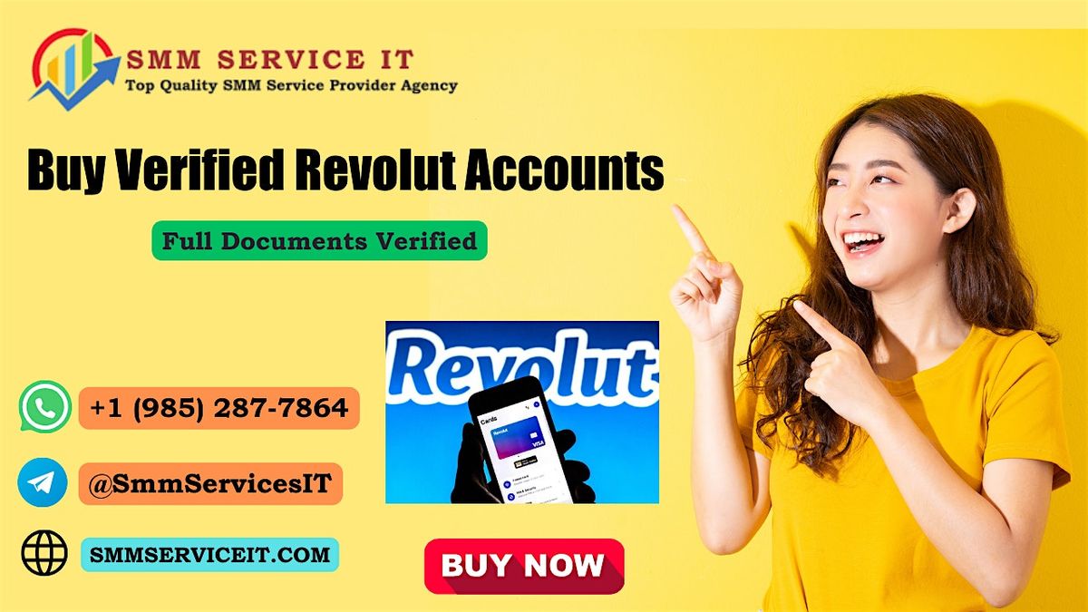 Top 3 Sites to Buy Verified Revolut Accounts in 2024