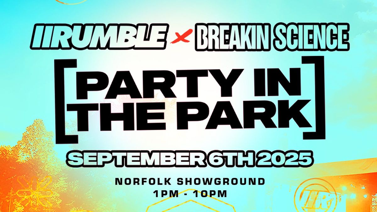 Party in the Park 2025 | Drum &amp; Bass All Dayer | Norfolk