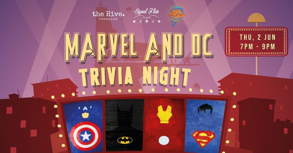 POSTPONED Marvel & DC TRIVIA NIGHT!