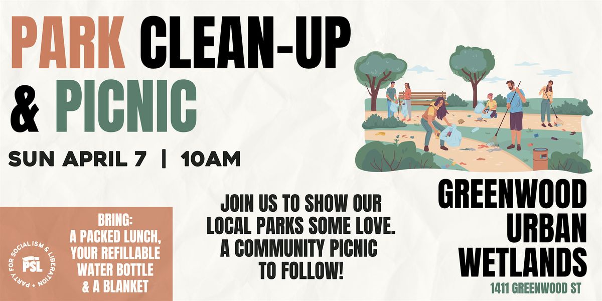 Park Clean-Up & Community Picnic