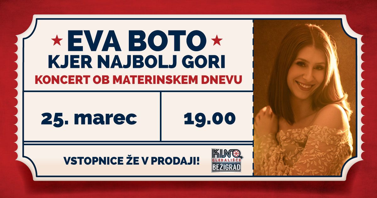 EVA BOTO: Koncert ob materinskem dnevu