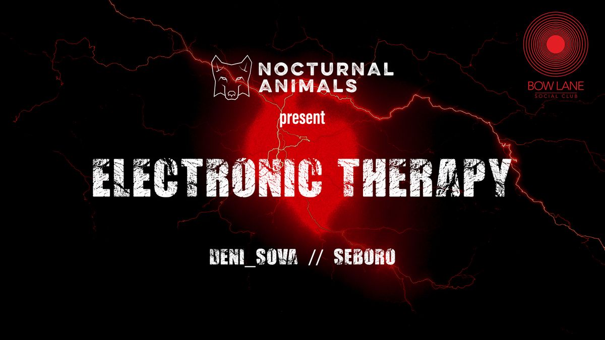 ELECTRONIC THERAPY:  Bank Holiday Party