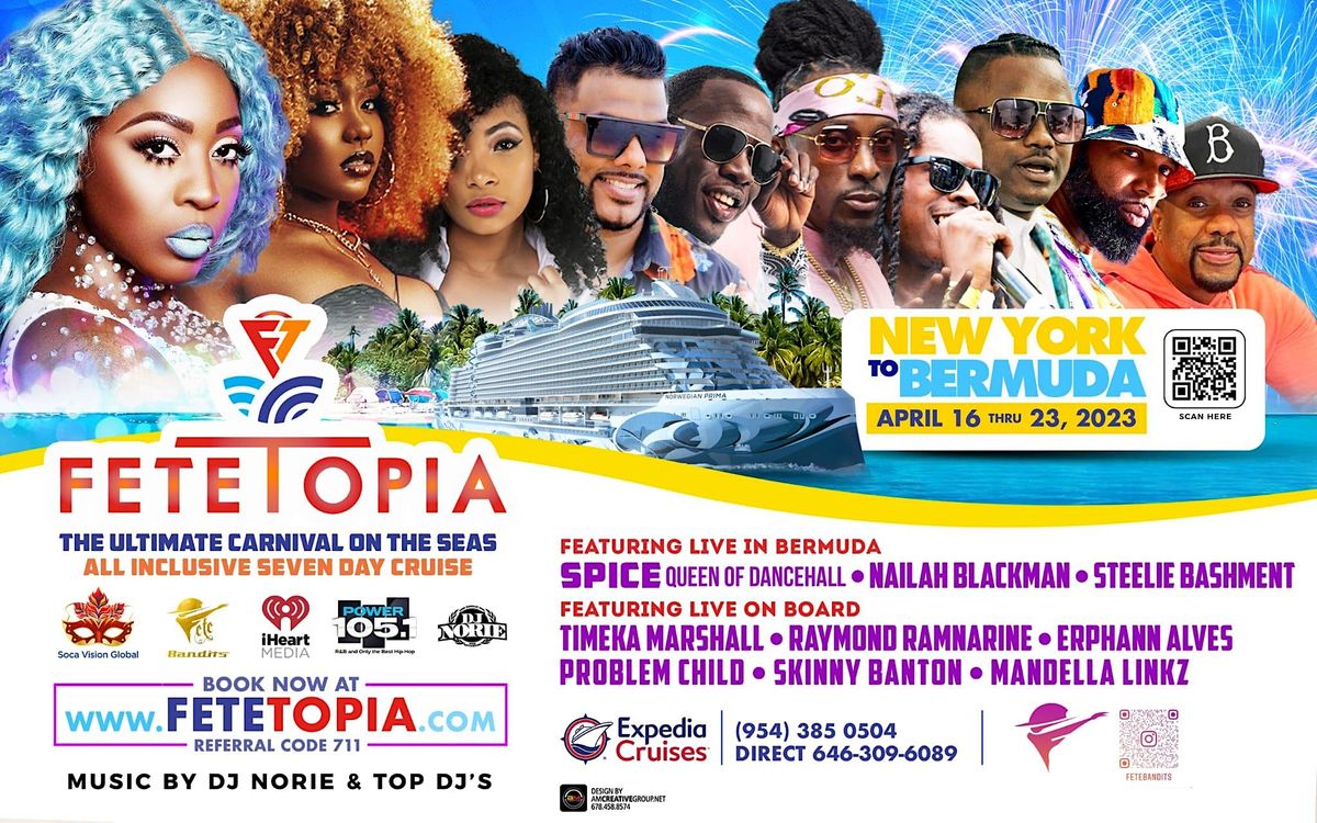 FeteTopia Soca Cruise & Concert