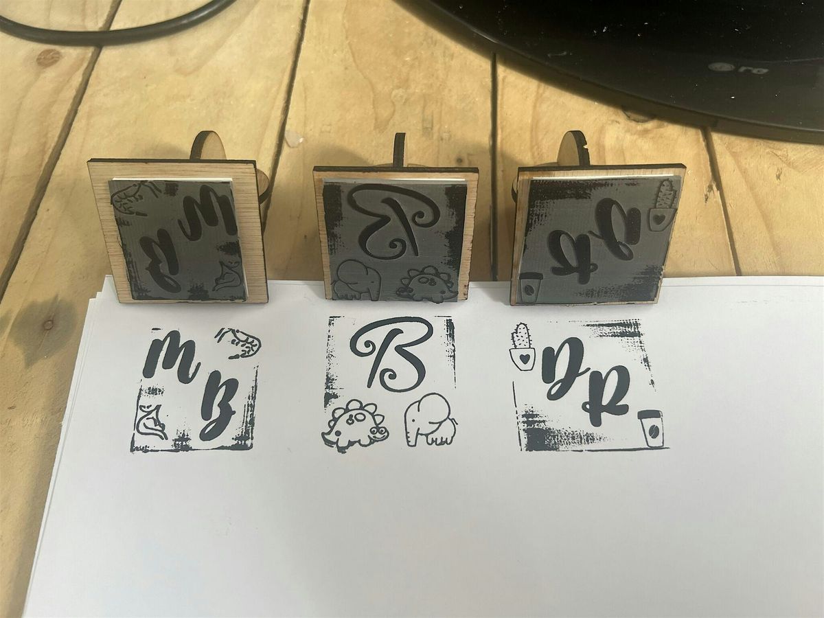 Laser Engraved Stamp Making