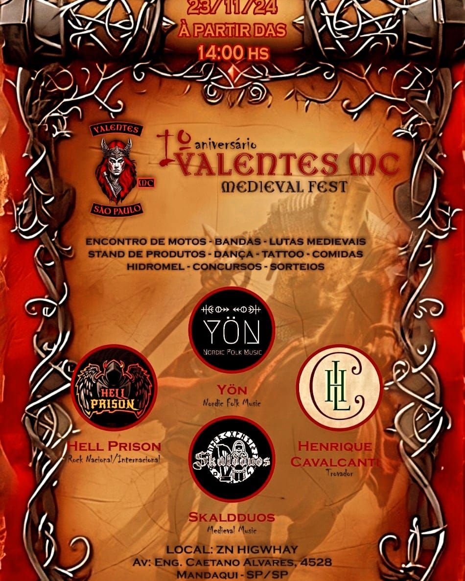 1\u00b0Valentes Medieval Fest