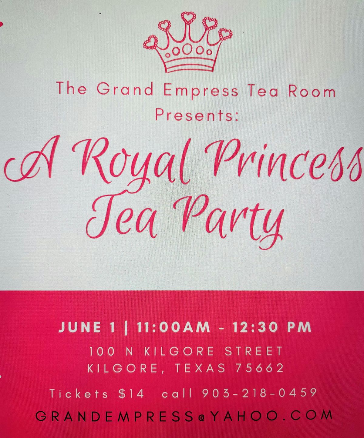 A Royal Princess Tea Party