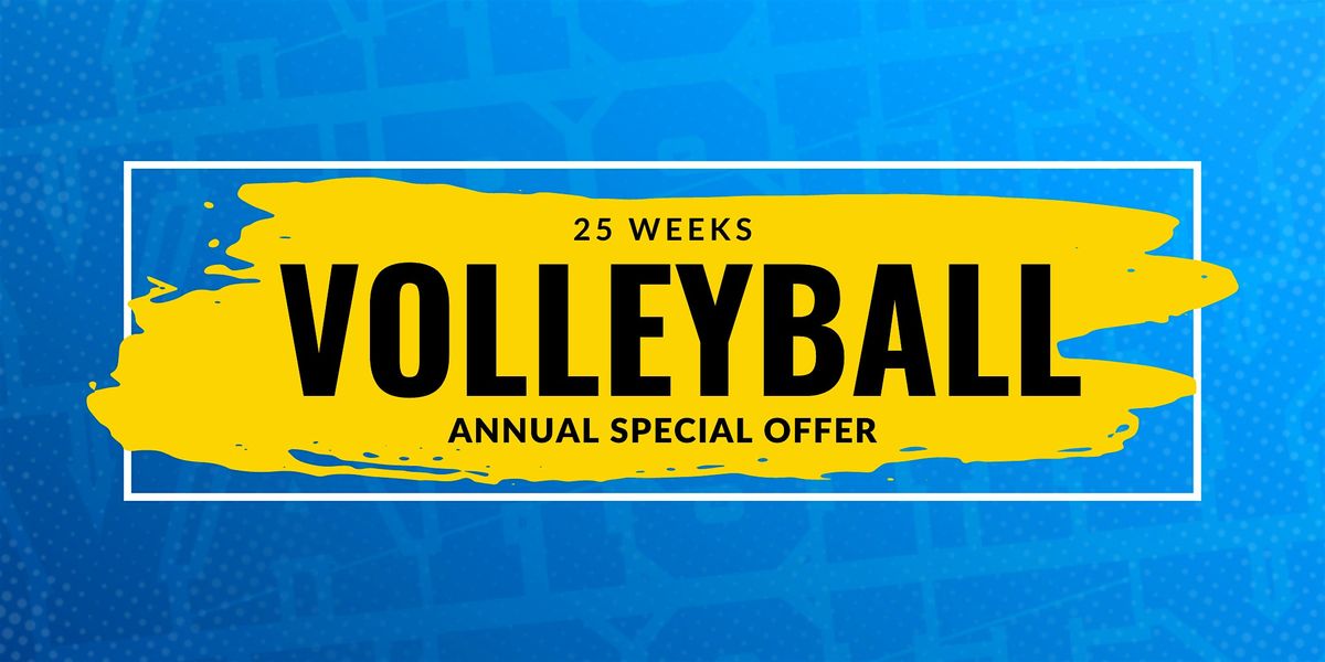 LIMITED SPACES - Annual Pay & Play Volleyball Sessions