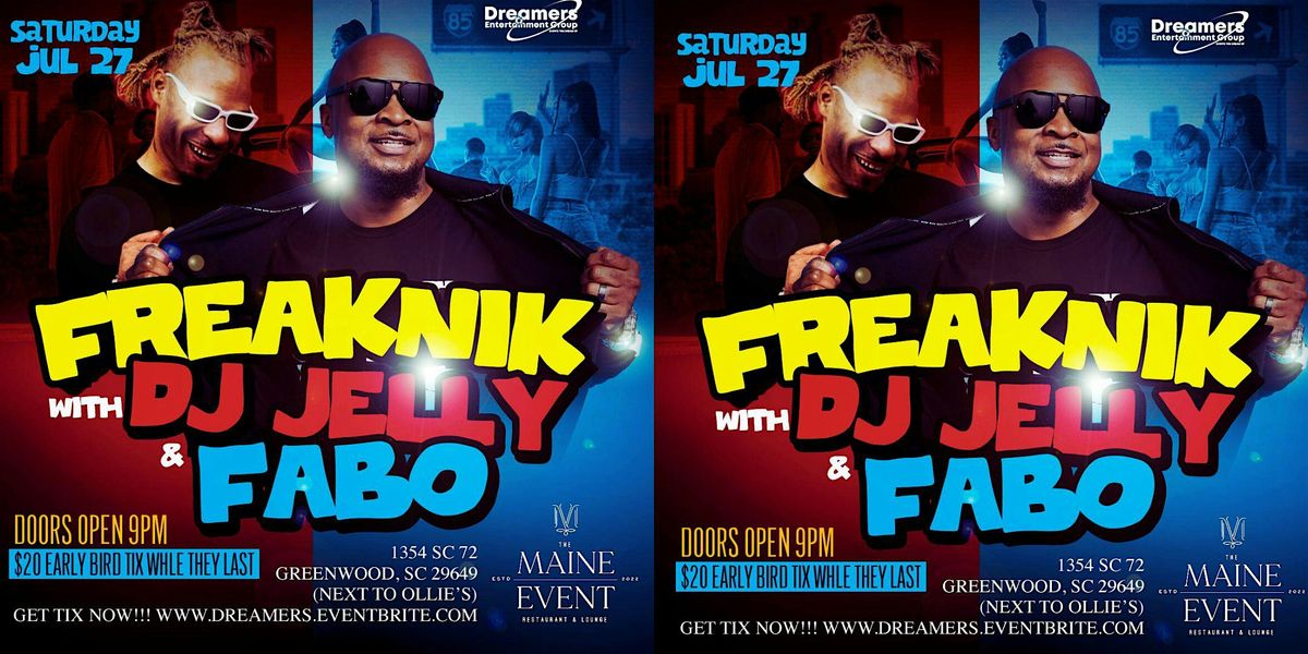 FREAKNIK starring DJ JELLY & FABO!