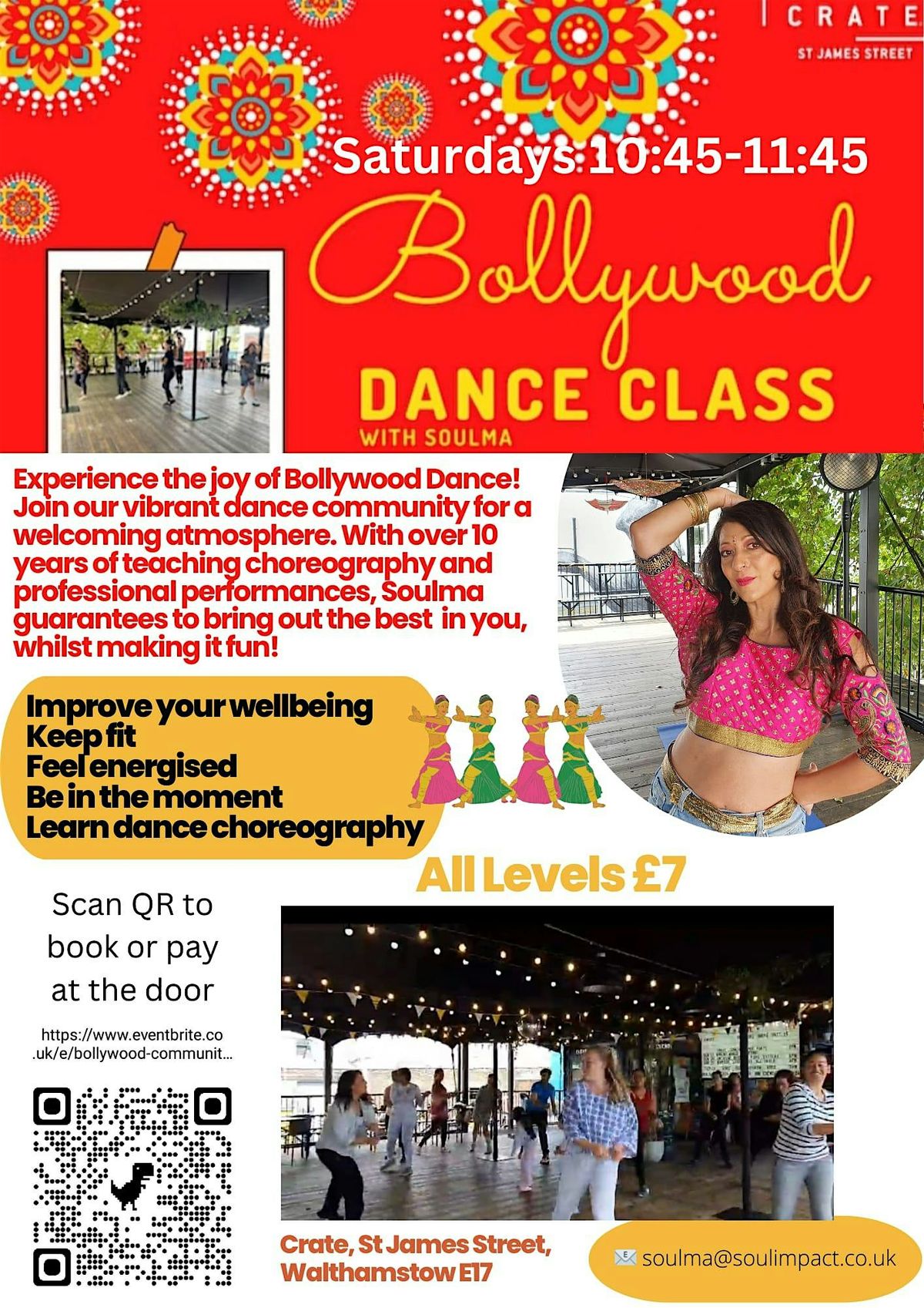 Bollywood Community Dancing Class