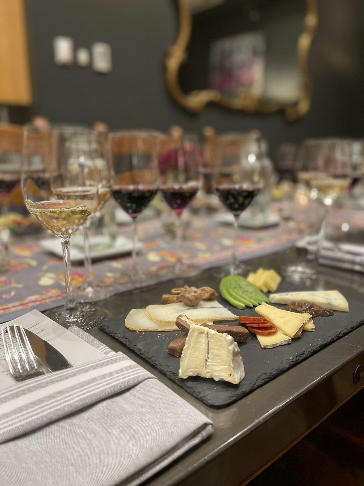 Wine + Cheese Class with Crush Bottle Shop + Fromagio's Artisan Cheese