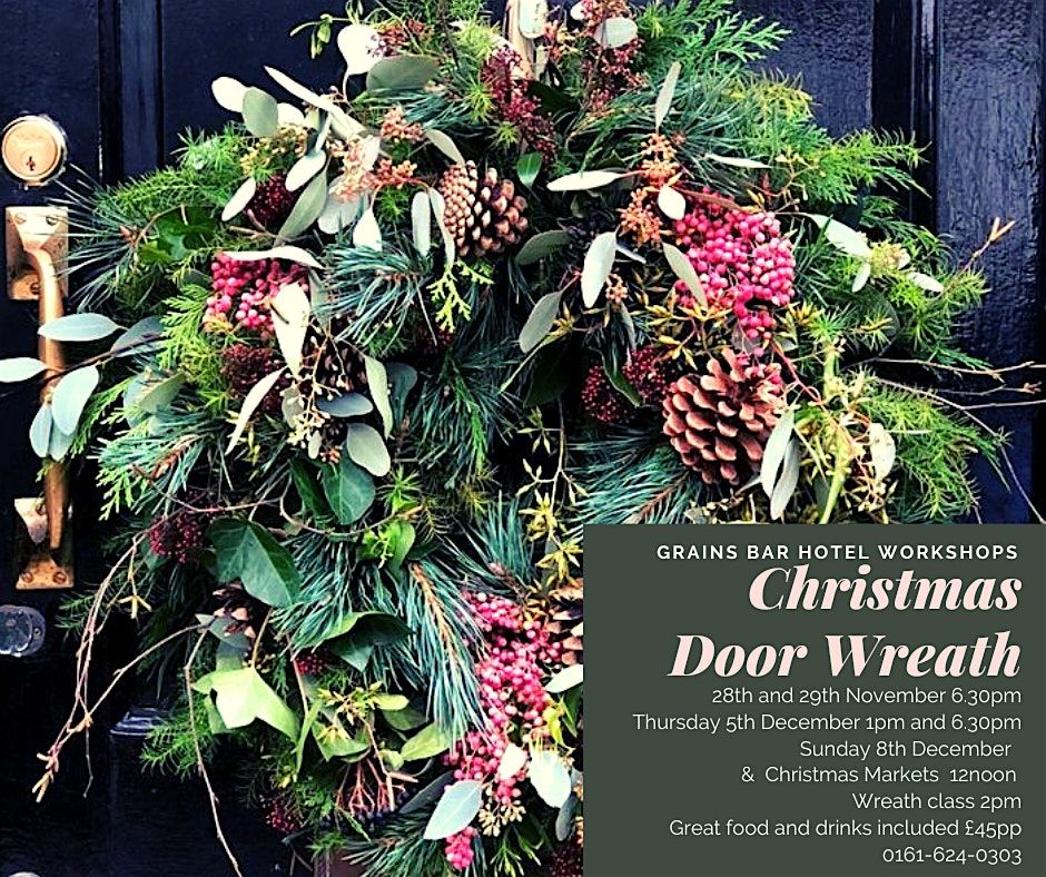 Chrsitmas Wreath Making Workshop