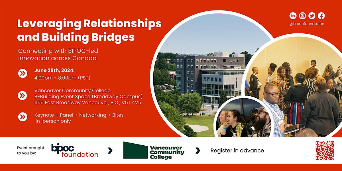 Leveraging Relationships and Building Bridges - Vancouver 2024