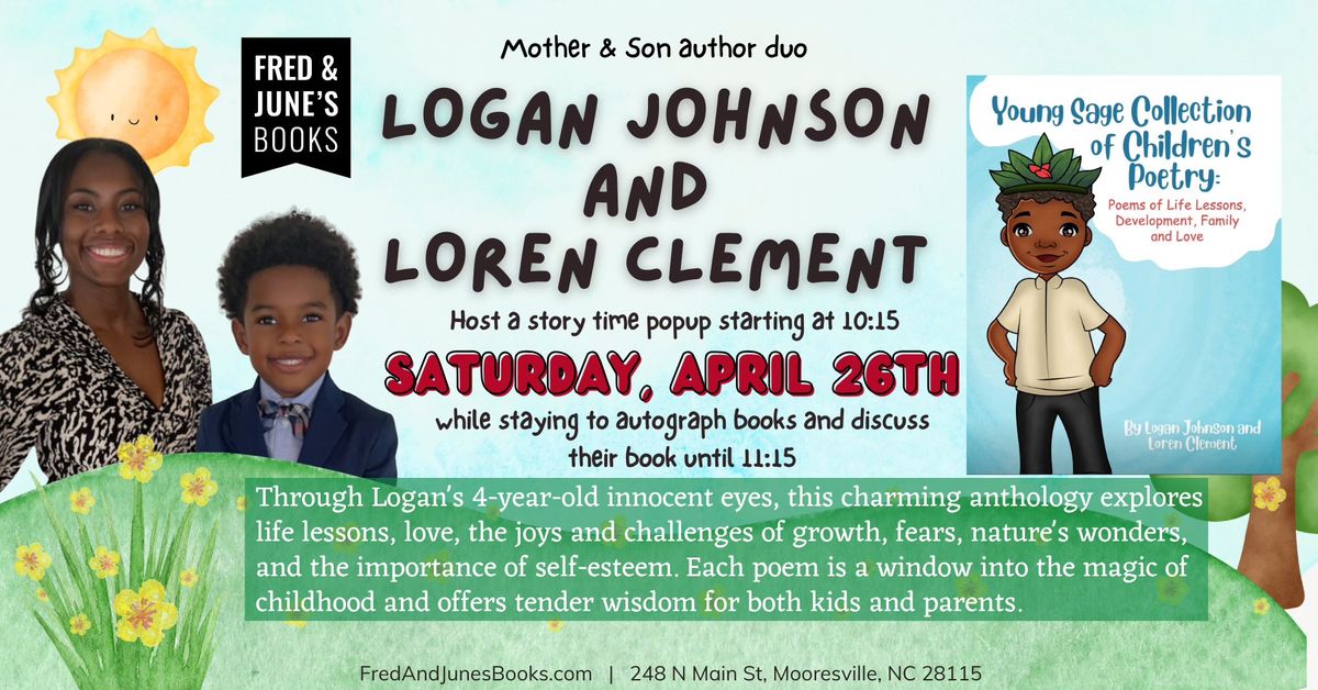 Story Time Popup with Logan Johnson and Loren Clement