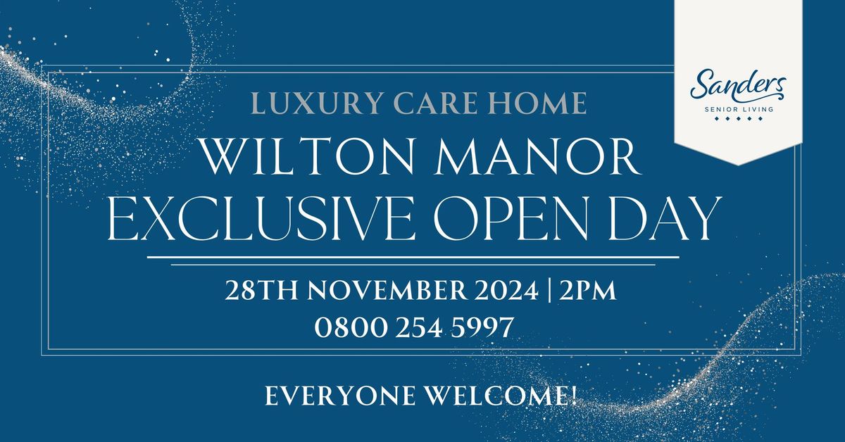 \ud83c\udfe0\u2728 Wilton Manor Exclusive Open Day \u2728\ud83c\udfe0