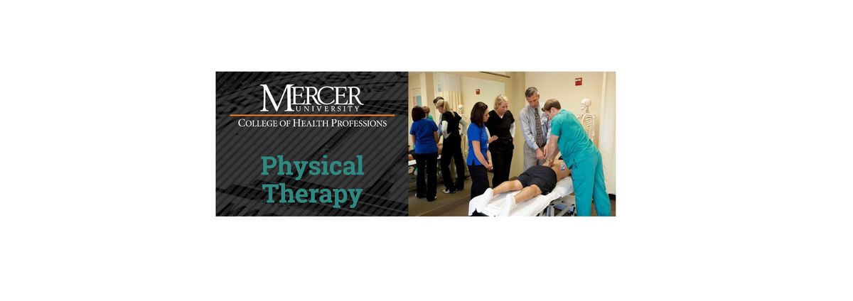 Physical Therapy Information Session  (On Campus - Covid Protocol Observed)