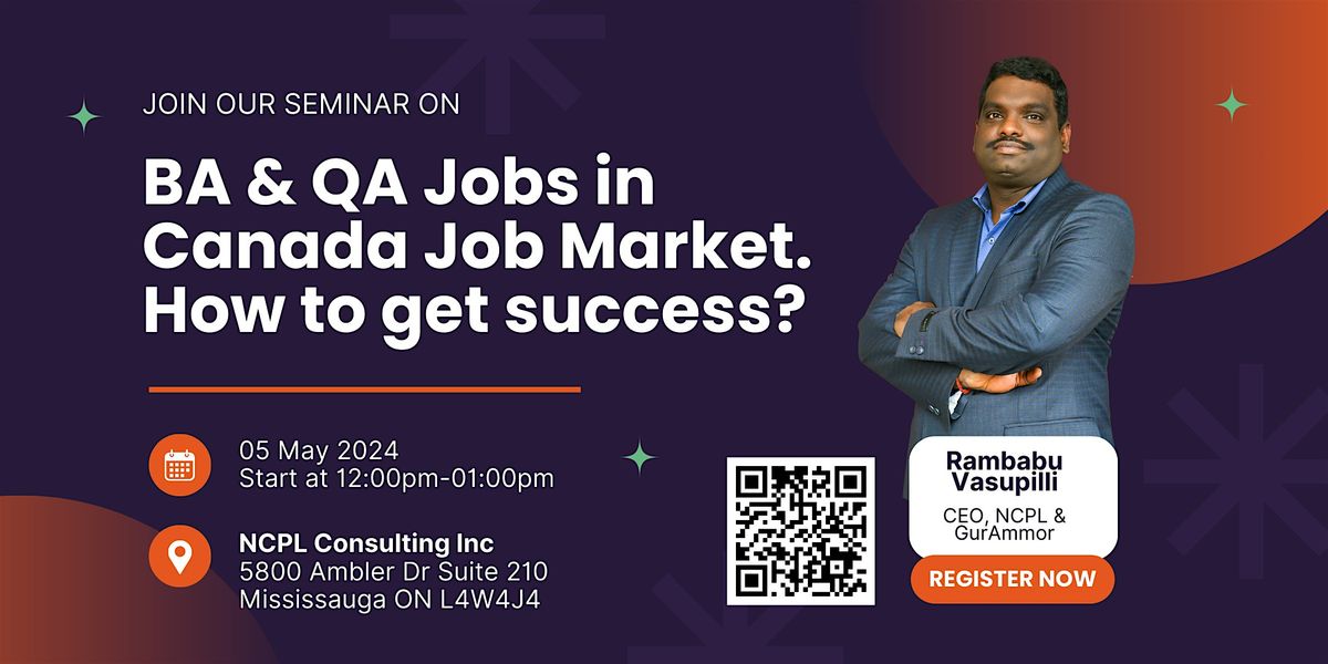 Explore the possibilities of getting QA and BA Jobs in Canadian Market