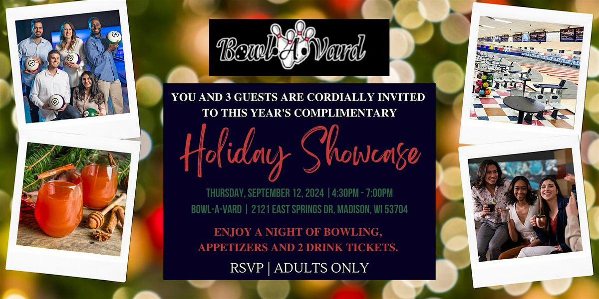 Holiday Showcase 2024 | Bowl-A-Vard