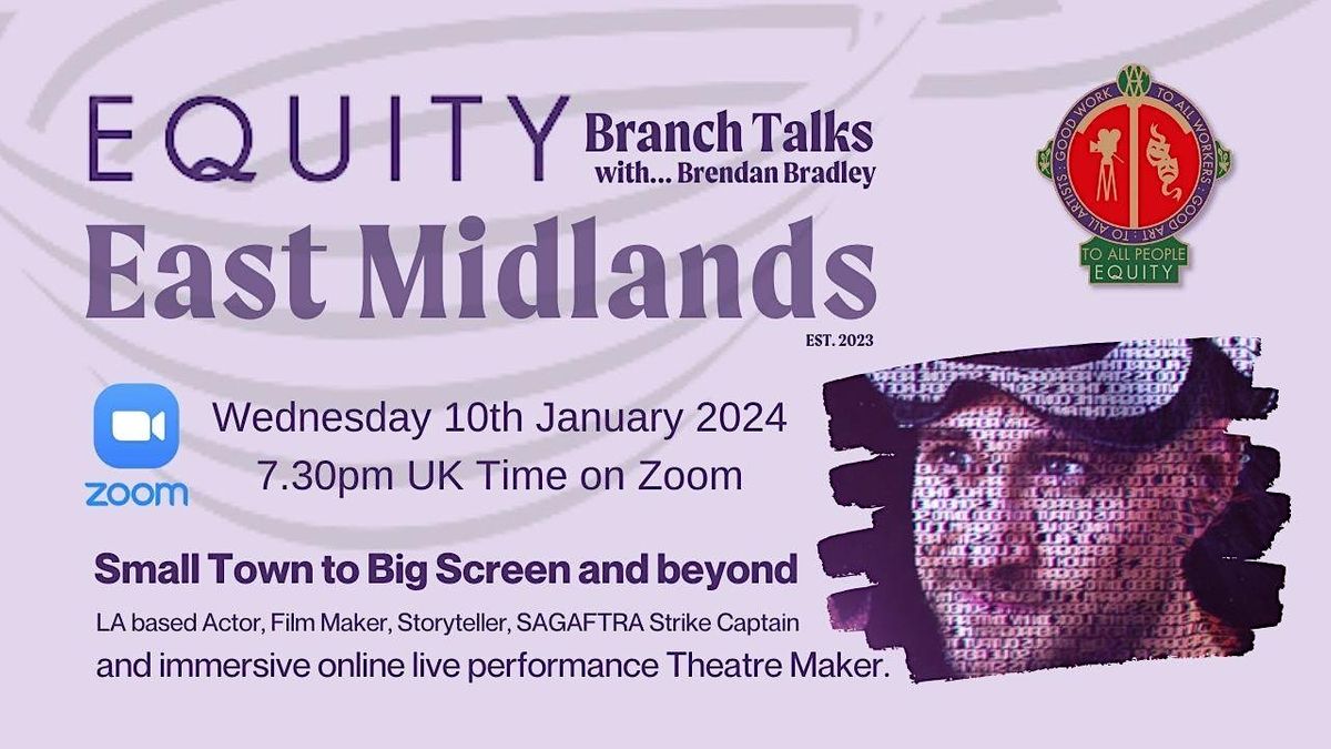 Equity East Midlands Branch - 2024 Meetings