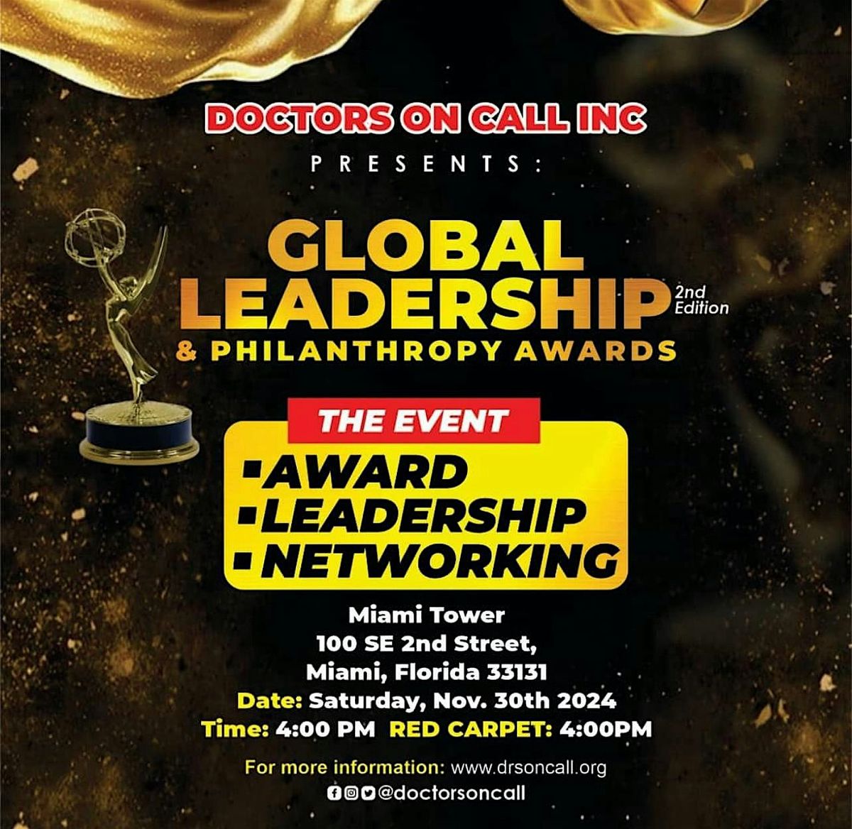 Global Leadership and Philanthropy Award 2024