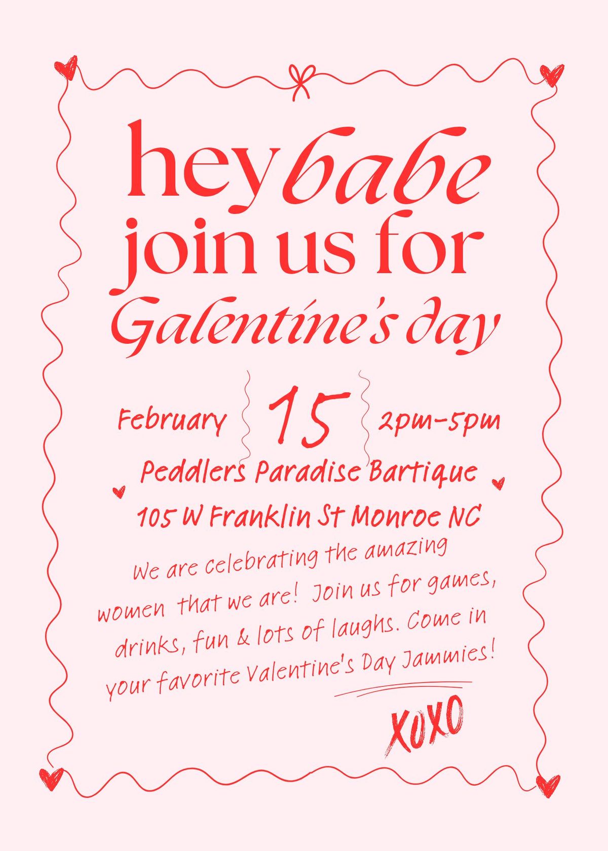 Galentine's Day Event 