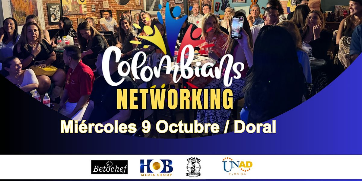 COLOMBIANS NETWORKING 9 OCTUBRE