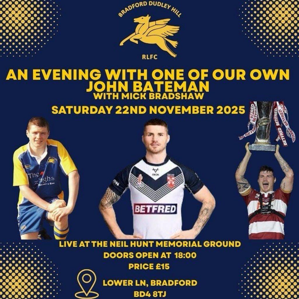 An evening with John Bateman
