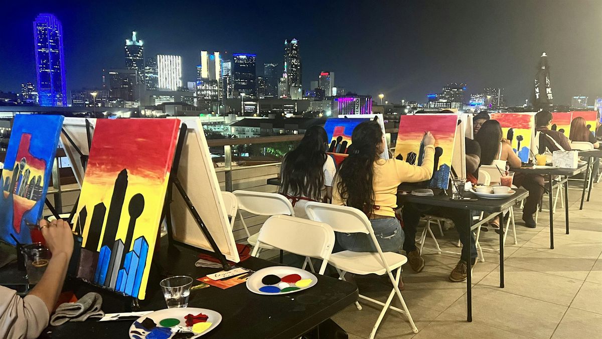 Painting With A View at Canvas Hotel!
