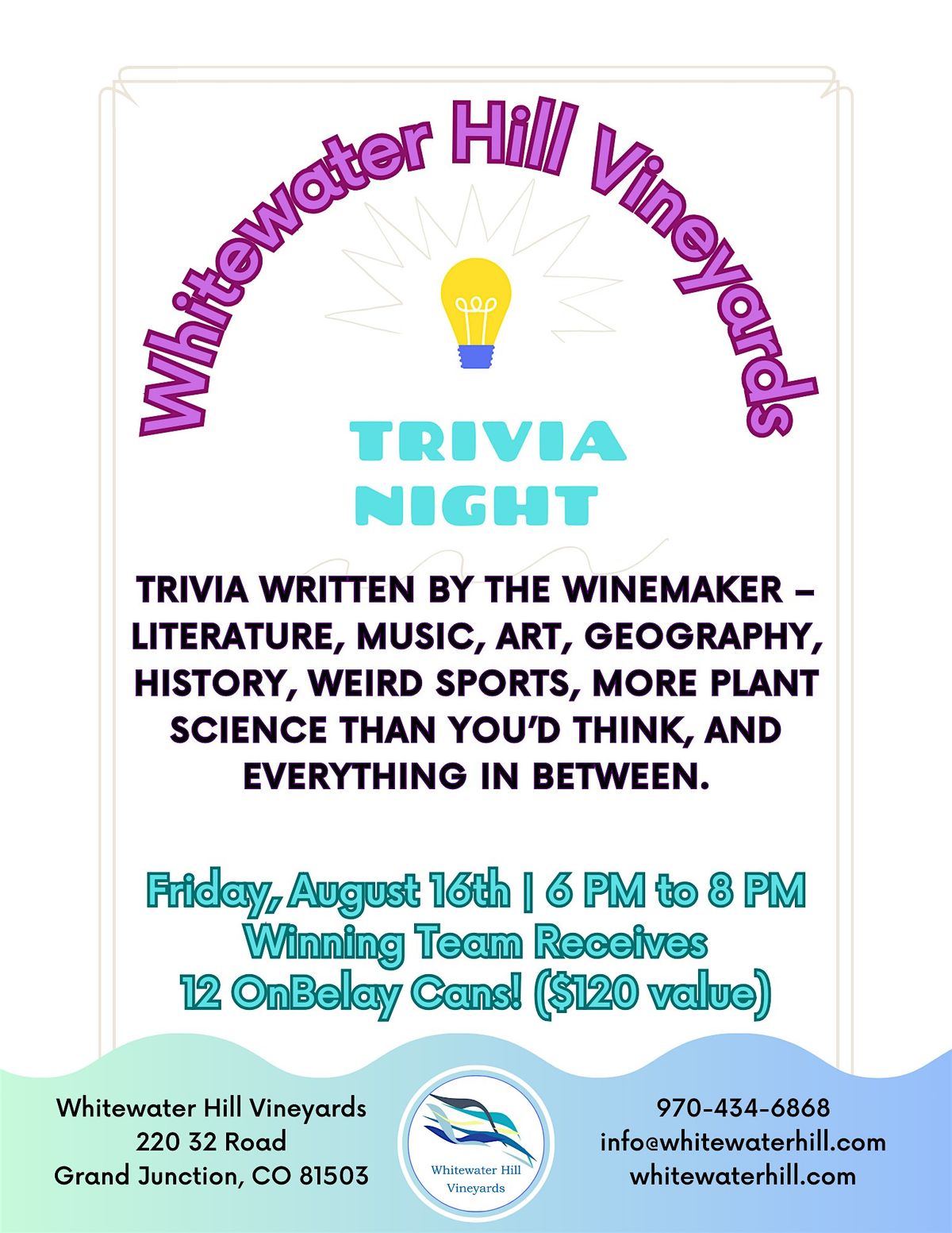 August Trivia