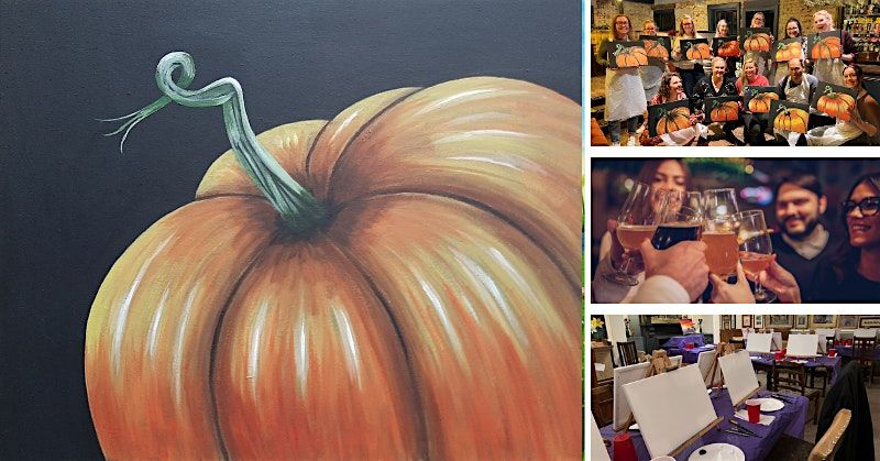 Paint & Sip Night - Crawley -  'Halloween Pumpkin'