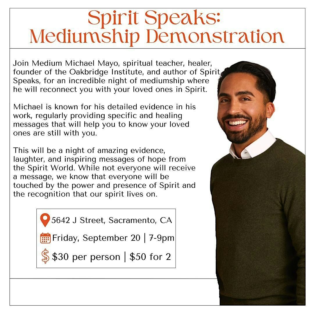 Spirit Speaks: Mediumship Demonstration