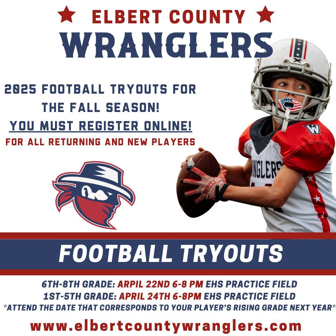 Wranglers Football Tryouts 