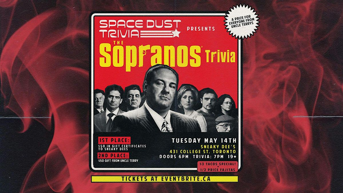 The Sopranos Trivia At Sneaky Dees