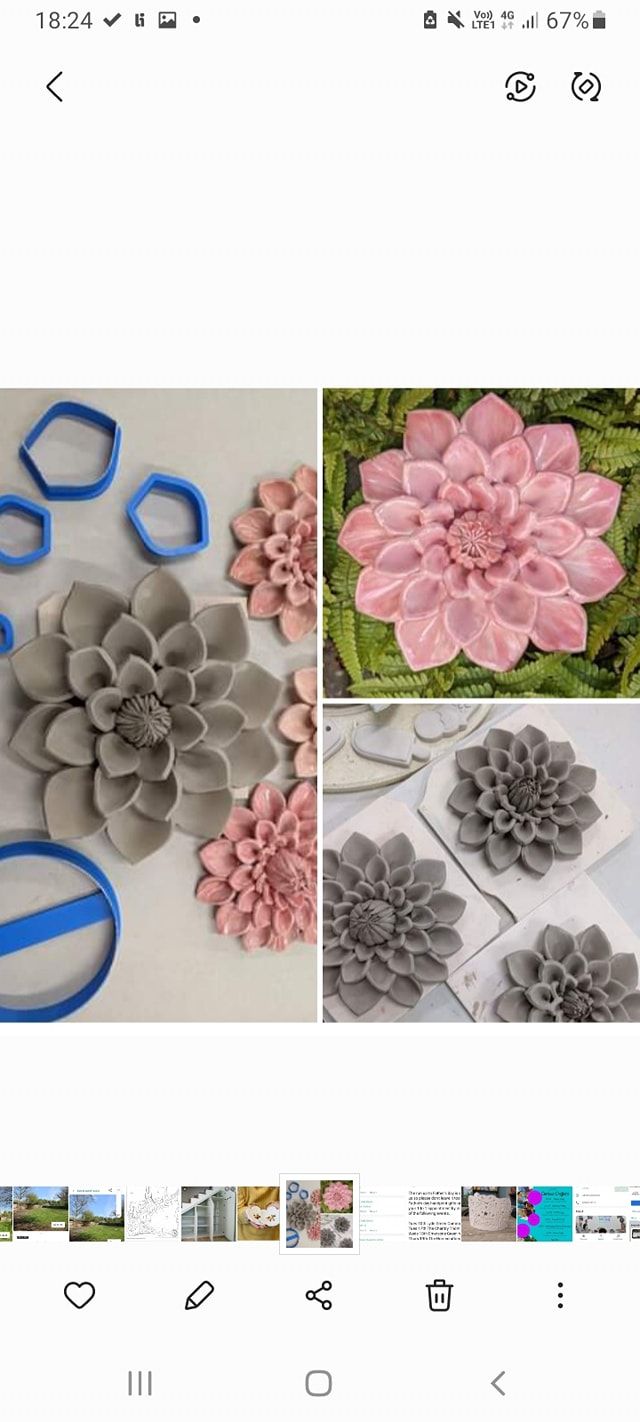 Dahlia Clay workshop