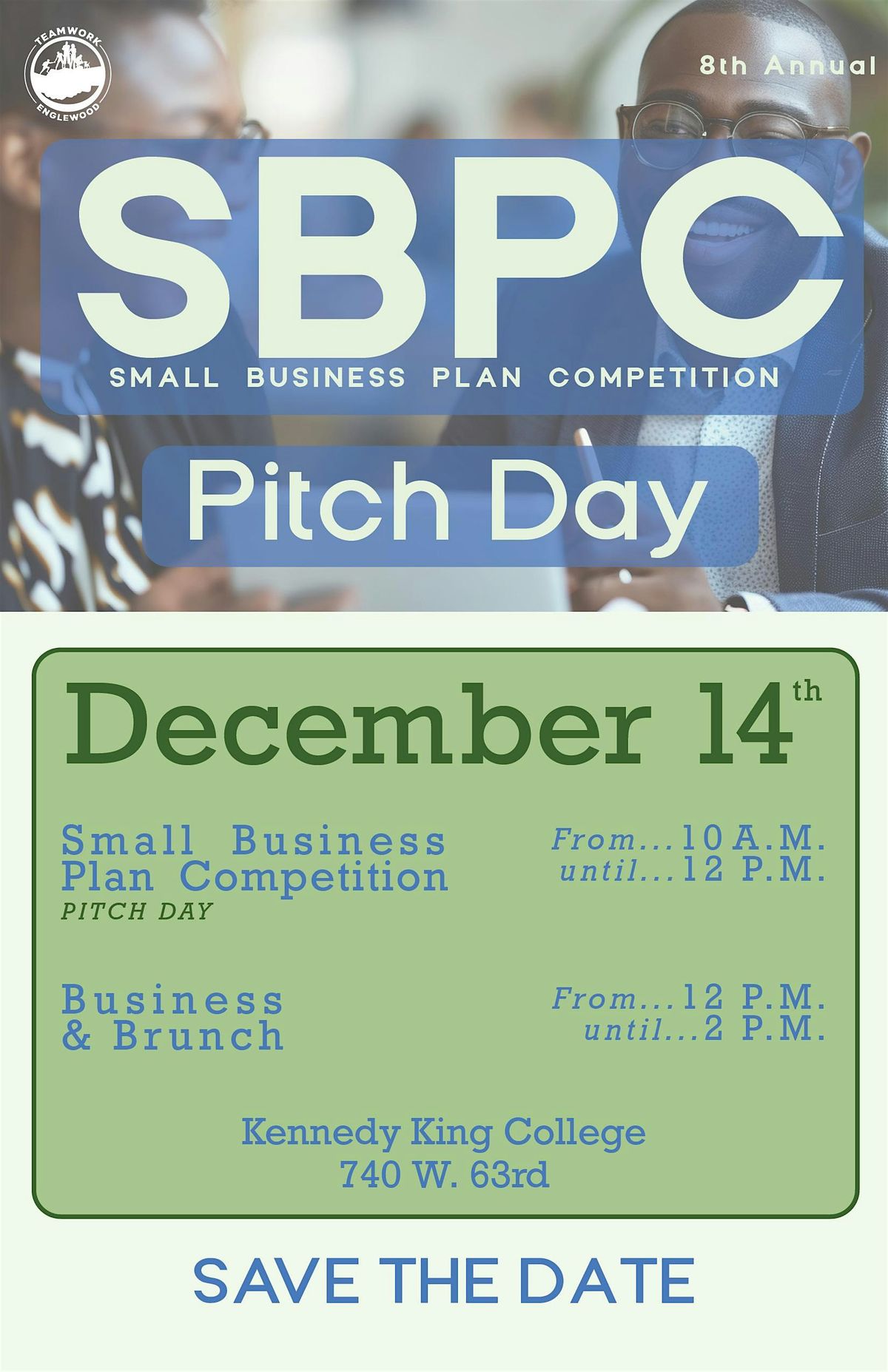 8th Annual Small Business Plan Competition Pitch Day