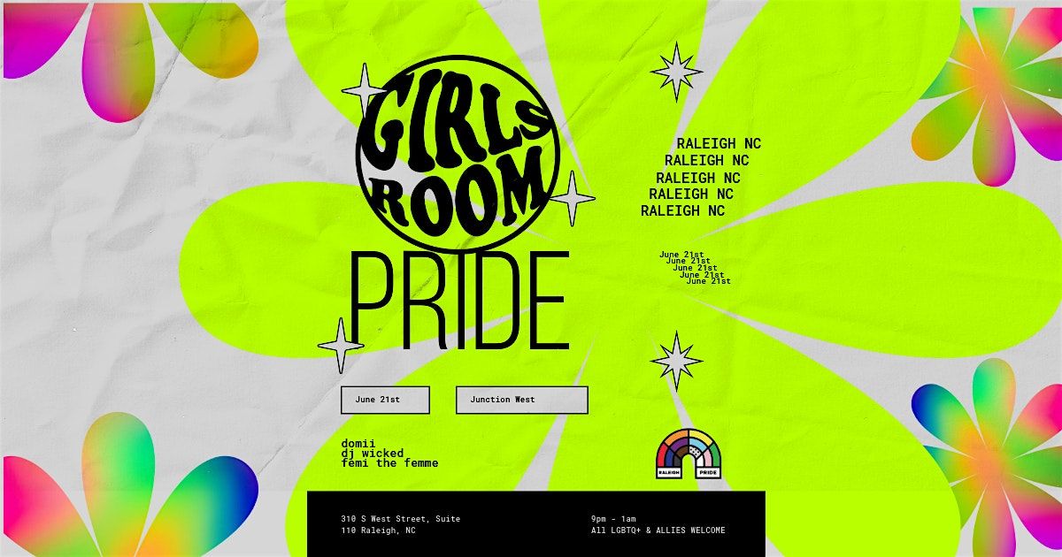 Girls Room Pride Raleigh