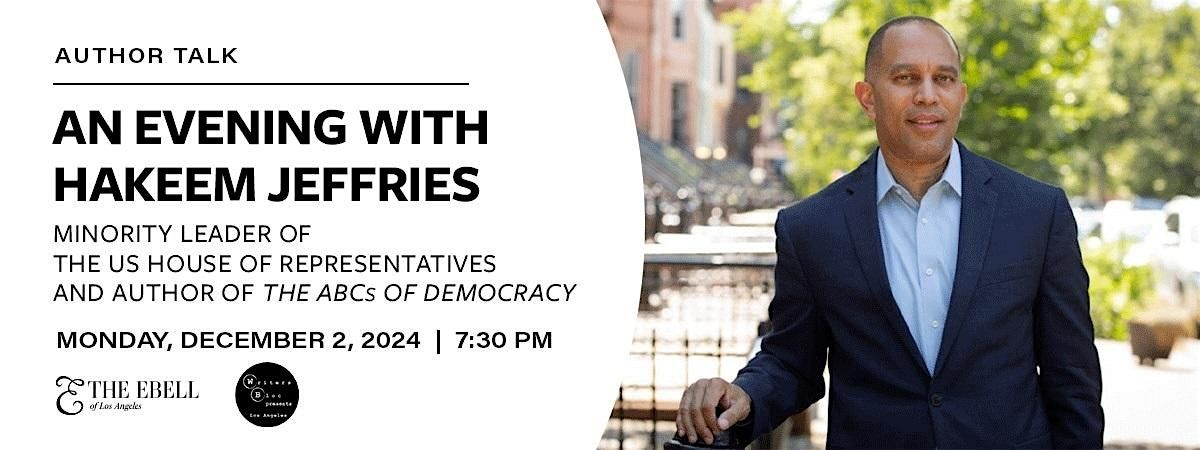 An Evening with Hakeem Jeffries