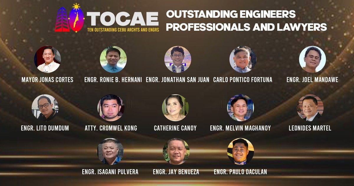 TOCAE Awardees for 2024