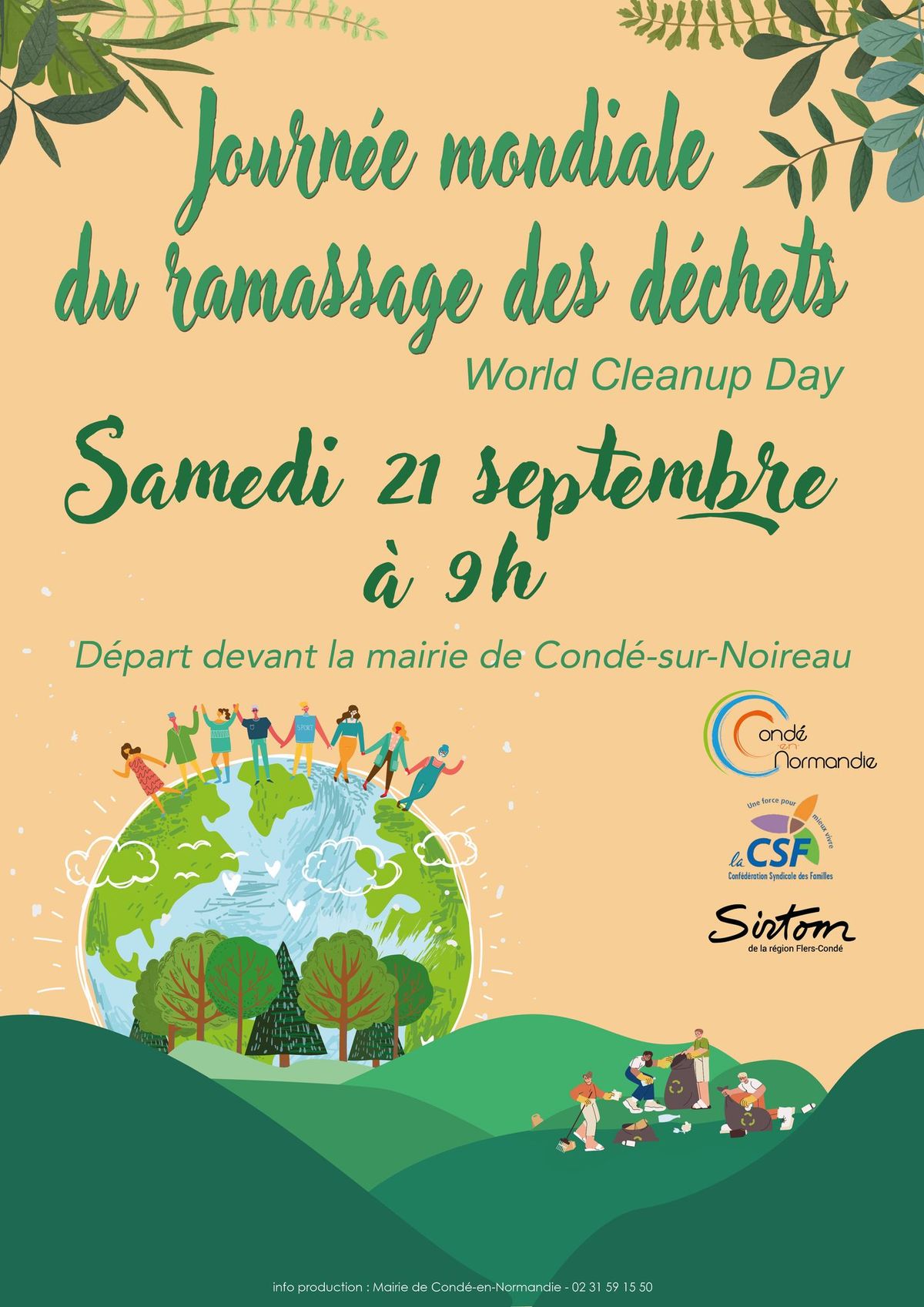 Journ\u00e9e mondiale de ramassage des d\u00e9chets (World Cleanup Day)